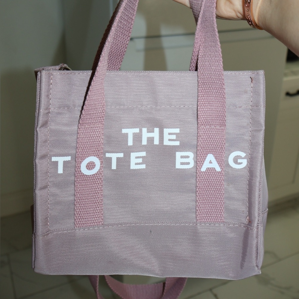 Pink Tote Bag